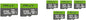 PNY 128GB & 32GB Elite Class 10 U1 microSDXC & microSDHC Card 2-Pack & 5-Pack Bundle