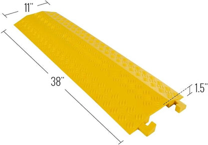 Guardian High Traffic Pedestrian Light Equipment Drop-Over Cable Cover Ramp