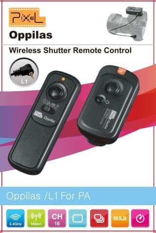Pixel DSLR Wireless Shutter Release Remote Control L1 for Panasonic RM-L1AM S5 S1 G95 G91 G90 G9 G10 G70 GH3 GH4 GH5 GH6 GX7 G85 G81 FZ50K FZ100 FZ200 FZ1000 FZ2500 FZ2000 FZ330 FZ30GX7 Remote Shutter