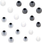 Replacement Earbud Tips Earbud Covers Silicone Tips Ear Gels Fit for Inner Hole from 3.8mm - 5.1mm Earphones 9 Pairs S/M/L