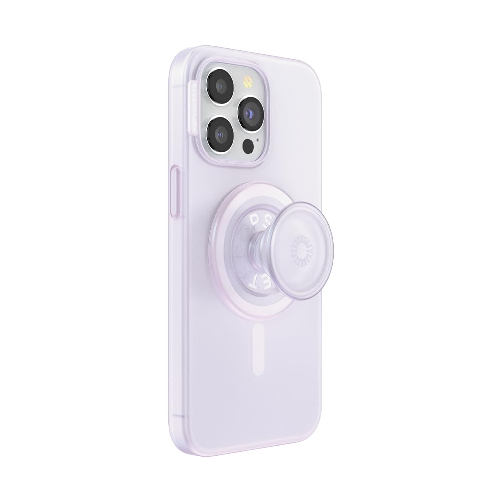 PopSockets iPhone 15 Pro Max Phone Case w/MagSafe- Clear