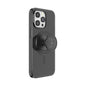 PopSockets iPhone 15 Pro Max Phone Case w/MagSafe- Translucent Black