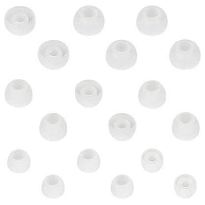 WKYMY Replacement Earbud Tips Silicone Eartips for in- Ear Headphones Rubber Tips Earbud Caps 9 Pairs S M L