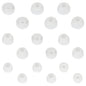 WKYMY Replacement Earbud Tips Silicone Eartips for in- Ear Headphones Rubber Tips Earbud Caps 9 Pairs S M L