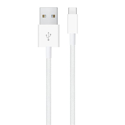 10ft Woven USB C Cable for Apple iPhone 16 Pro Max Car Charger [MFi Certified] USB-A to USB-C Cord Charge for iPhone 15 Pro/16 Plus/16Pro/15/iPad Air, Long USB to Type C CarPlay Charging Wire – White