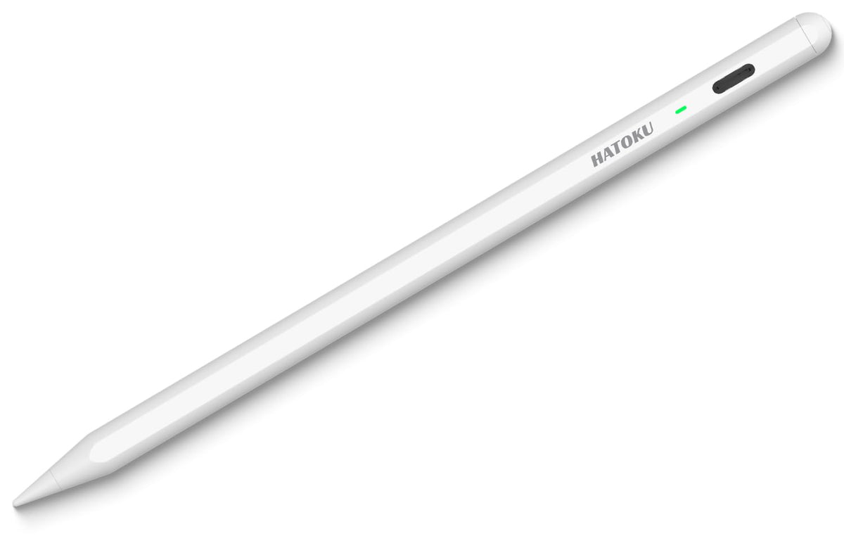 Stylus Pen for iPad 2018-2025: 15 Mins Fast Charging Pencil 1 Generation with Tilt Sensitivity Palm Rejection - Work for iPad Air 3 4 5 M2 M3- Pro 11" 12.9" M4 - Mini 5 6 - iPad 6 7 8 9 10 11 (Purple)