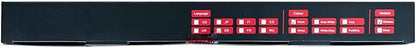 RedThunder K10 Wired Gaming Keyboard and Mouse and Wrist Rest Combo, RGB Backlit, Mechanical Feel Anti-ghosting Keyboard + 7D 7200 DPI Mice+Soft Leather Wrist Rest 3 in 1 PC Gamer Accessories(Pink)