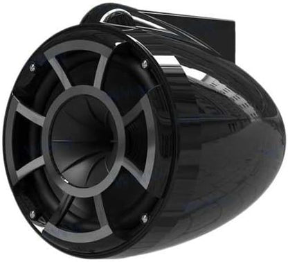 wet sounds Rev 8 Black V2 Revolution Series 8" Black Tower Speakers w/X-Mount