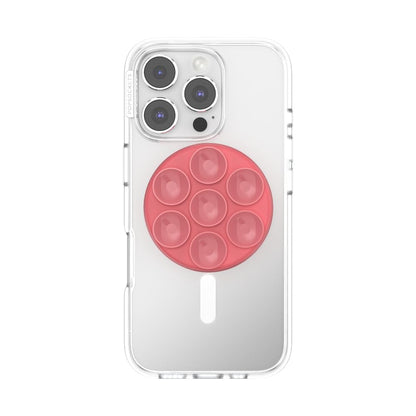 PopSockets Phone Grip for MagSafe, Magnetic Holder, Phone Stand, Suck-Up - Putty