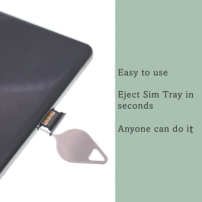 2X PHONSUN Specially Sized Sim Card Tray Removal Tool Opening Eject Pin for iPhone Samsung S23 S22 Ultra FE Note Z Fold Z Flip 5 4 3 Pixel 8 7 6 Pro Phones Moto G Power/Stylus/One/Edge