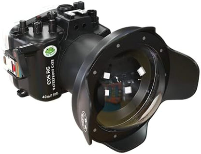 Sea frogs Underwater Camera Case Compatible with Canon EOS R6 17-40MM f/4L IPX8 60m/197ft Maximum Diving Depth Waterproof Camera Housing for Diving, Surfing, Rowing, Skiing