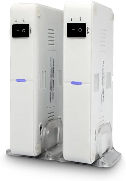 WSA-5RP Wireless Surround Sound Rear Speakers Kit with 2 x 50W Amplifier Built-in, 5.2G / 5.8GHz Dual Band Selectable, Total 106 RF Channel Auto Switching