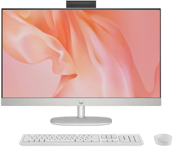 HP 27 Ultra 7 Business All-in-One Desktop, 27" FHD, Intel 12 Cores Ultra 7 155U (Beats Intel i7-1355U), 64GB DDR5 RAM, 2TB SSD, Wireless KB & Mouse, Wi-Fi 6, Windows 11 Pro