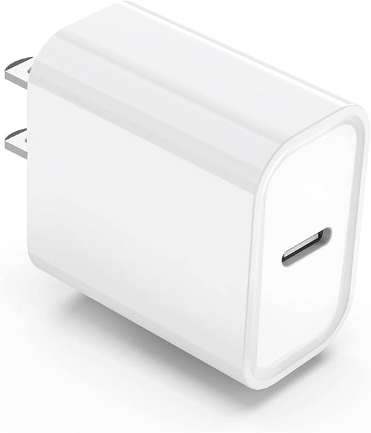 iPhone 15 14 13 Charger Block,20W PD USB C Charger iPhone Fast Charger Plug Type C Wall Charger,PD Durable USB-C Power Delivery Adapter Box Compatible with iPhone 15/15 Pro Max/14/13 Mini/12/11,iPad