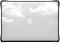 CASETiFY Impact MacBook Air 13" (M1/Intel) Case [Cushioned Impact Corners/Scratch-Resistant/Anti-Slip Grip] - Clouds - Clear Black