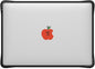 CASETiFY Impact MacBook Air 13" (M1/Intel) Case [Cushioned Impact Corners/Scratch-Resistant/Anti-Slip Grip] - Apple MacBook Case - Clear Black