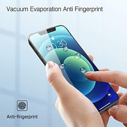 PERFECTSIGHT Anti Blue Light Screen Protector Compatible with iPhone 12 Pro Max 2020 6.7 inch, Eye Care HD Clear Tempered Glass - Anti Eye Fatigue & Eye Dry 2X Stronger Easy Installation