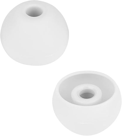Earbud Tips Replacement Earbud Tips Earbud Replacement Tips Headphones Replacement Ear Pads Ear Tips for Earbuds Compatible with Powerbeats Pro Beats Wireless Earphone Headphones 4 Pairs (Light Grey)