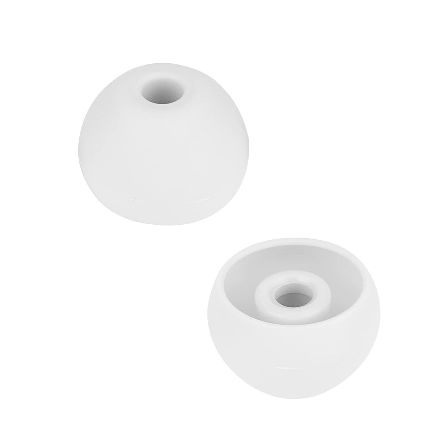 Earbud Tips Replacement Earbud Tips Earbud Replacement Tips Headphones Replacement Ear Pads Ear Tips for Earbuds Compatible with Powerbeats Pro Beats Wireless Earphone Headphones 4 Pairs (Light Grey)