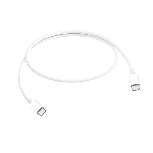 Short iPhone 17/17e/16/16e/15 USB C to USB C Woven Cable for iPhone 17Air, 16 15 Pro Max,Plus, 60W Charging Cord for AirPods 4/Pro (2nd/3rd Gen), iPad 10th Gen/iPad Pro/Air 5 4th Charger Cable (1.5ft)
