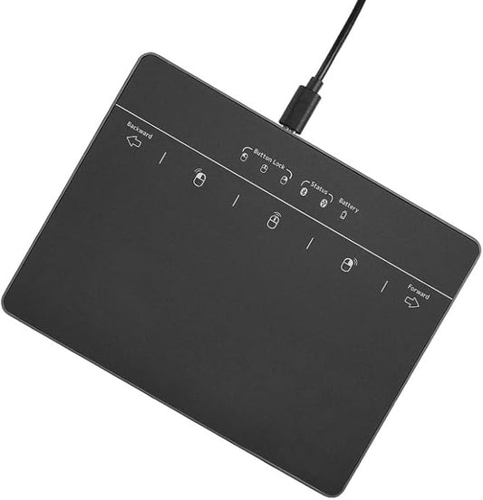 MICROPACK Digitally Yours Wired Trackpad for PC Computer Windows Laptops (Black)