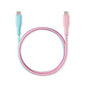 CASETiFY Powerthru USB-C to USB-C Cable (1m/3.3ft) - Cotton Candy