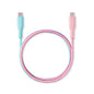 CASETiFY Powerthru USB-C to USB-C Cable (1m/3.3ft) - Cotton Candy