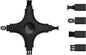 Port Cleaning Kit for iPhone, CODOGOY Charging Port Cleaner Tool with Soft Brushes for Lightning & USB-C, All Devices Cleaning Tool - Black
