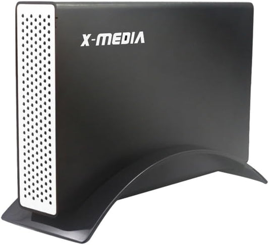 X-MEDIA 3.5-Inch USB 3.0 SATA I/II/III Aluminum Hard Disk Drive HDD External Enclosure Case [XM-EN3251U3-BK]