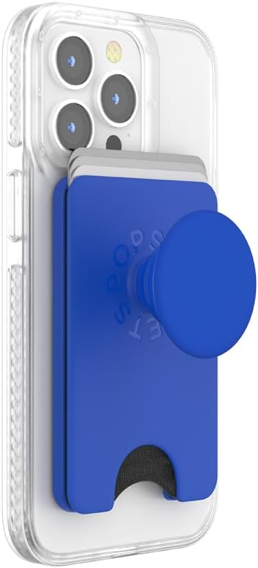 PopSockets Phone Wallet for MagSafe with Grip- Latte