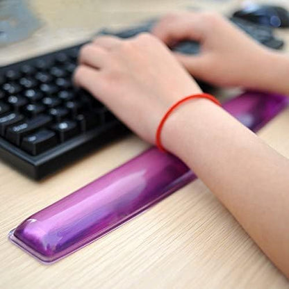 Silicone Gel Keyboard Wrist Rest Set Plus Keyboard & Mouse Wrist Support Pad Office, Computer, Laptop, Mac - Durable, Comfortable and Pain Relief