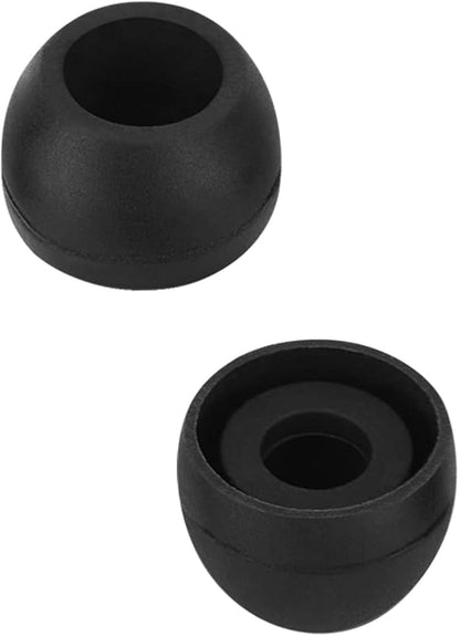 Earbud Tips - 9 Pairs, Compatible with Powerbeats 2/3, LG, Samsung - Black