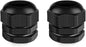 Cable Gland 2 Pack 1 1/4" NPT Waterproof Adjustable Connector Strain Relief Cord Connectors Joints Nylon with Gaskets…