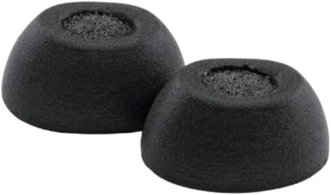 Comply Memory Foam Replacement Earbud Tips for Samsung Galaxy Buds Pro | Ultimate Comfort, Secure Fit, Superior Noise Isolation | Black, Medium (3 Pairs)