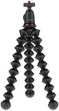 Joby GorillaPod Compact Tripod Kit with Ballhead for Mirrorless Cameras up to 2.2 lbs. Black/Charcoal.