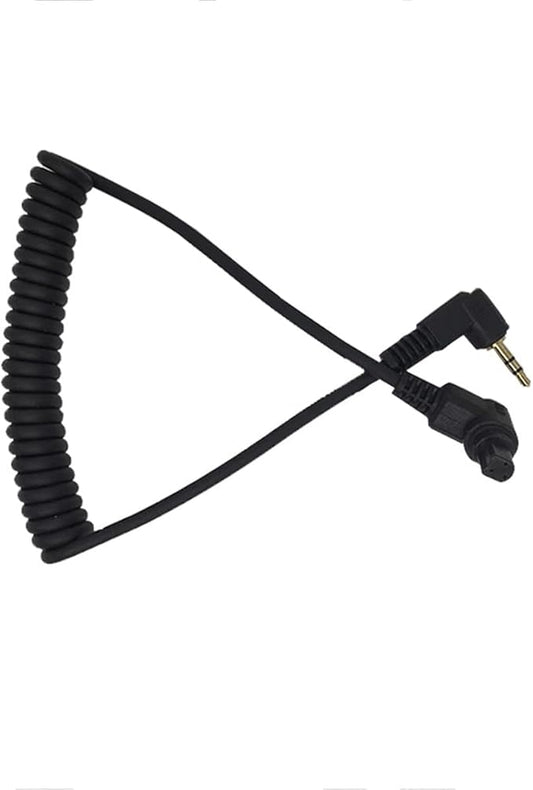 HangTon Remote Shutter Release Trigger Cable for Canon R3, R5 MarkII, 1DX 6D 7D 5D MKIII 60D EOS SLR Camera, 2.5mm Controller to N3