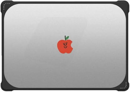 CASETiFY Bounce MacBook Pro 16-inch (M3/M4) Case [Enhanced Protective Corner Design/Ventilation Cutouts/Anti-Slip Grip] - Apple MacBook Case by Tess Smith-Roberts - Clear Black