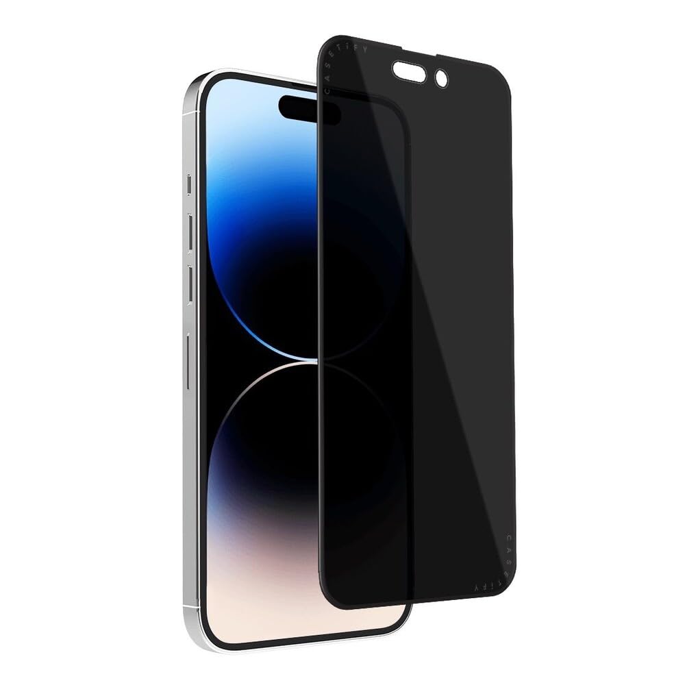 CASETiFY Impact Ultra HD Screen Protector [Strengthened 9H aluminosilicate glass, applicator included] for iPhone 16 Pro