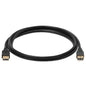 Cmple - USB Extension Cable 6ft Type A USB Male to Female USB 3.0 Cable for External Hard Drive, Keyboard, Webcam, USB Hub, Flash Drive - Black