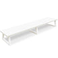TEAMIX 42 inch Large Dual Monitor Riser, Desk Organizer Stand for TV Laptop