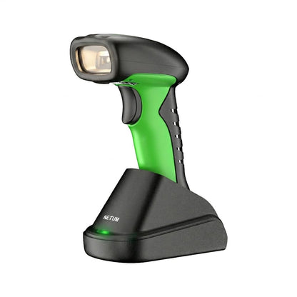NETUM 2D QR Industrial Bluetooth Barcode Scanner with Charging Dock