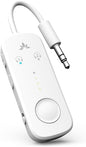 Avantree Relay - Airplane Bluetooth 5.3 Adapter with Qualcomm aptX Adaptive, Supports 2 AirPods or Headphones, 20Hr Playtime, 3.5mm AUX Wireless Audio Transmitter for Travel Flight, Airline, Gym