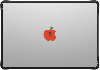 CASETiFY Impact MacBook Air 15" (M2-M4) Case [Cushioned Impact Corners/Scratch-Resistant/Anti-Slip Grip] - Apple MacBook Case - Clear Black