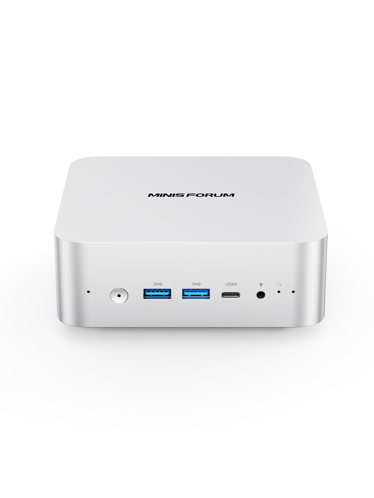 MINISFORUM AI Mini PC M1 Pro-125H with Intel Core Ultra 5 Processor 125H(14C/18T,up to 4.5Ghz), Mini Computer 32GB DDR5 PCIe4.0 SSD 1TB,Triple Display with HDMI 2.1/USB4/DP,5X USB Ports, WiFi 7,BT5.4