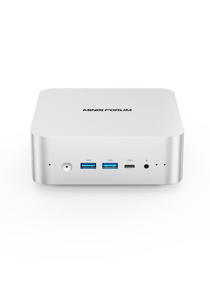 MINISFORUM AI Mini PC M1 Pro-125H with Intel Core Ultra 5 Processor 125H(14C/18T,up to 4.5Ghz), Mini Computer 32GB DDR5 PCIe4.0 SSD 1TB,Triple Display with HDMI 2.1/USB4/DP,5X USB Ports, WiFi 7,BT5.4