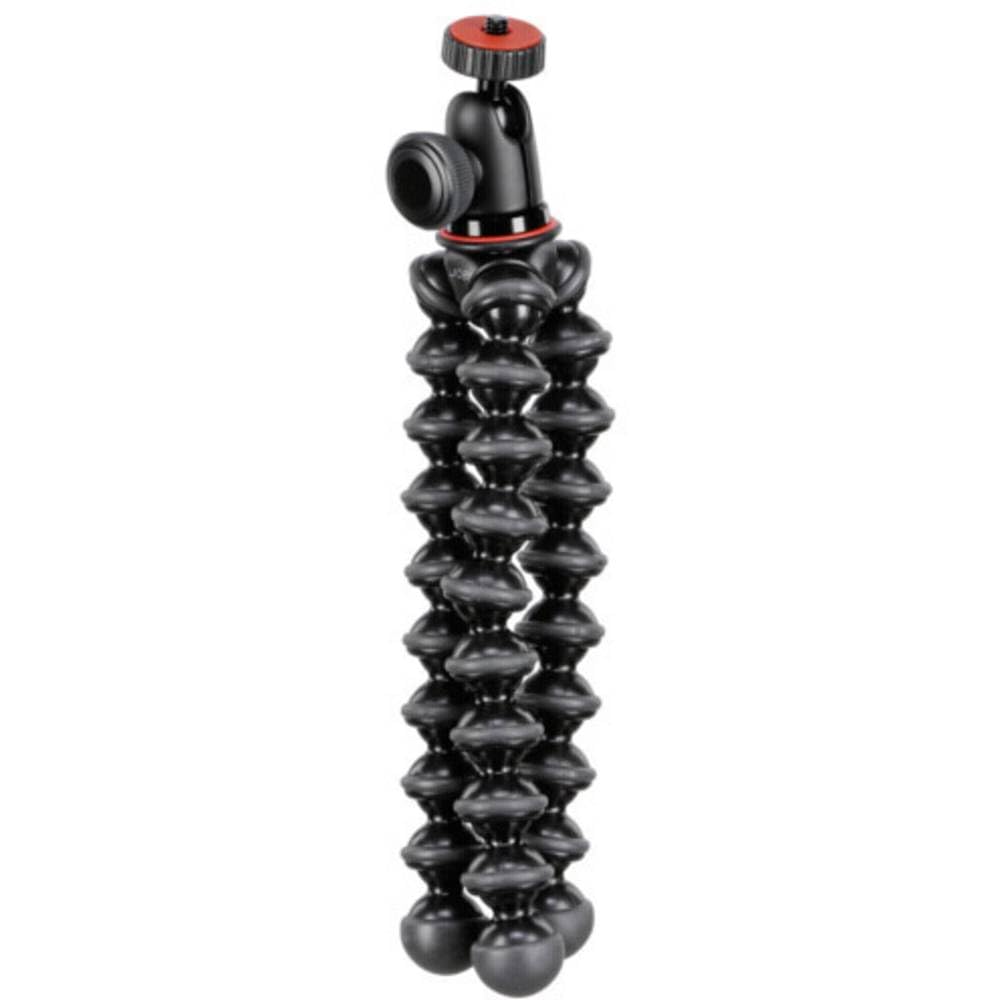 Joby GorillaPod 3K Kit, Compact Stand 3K and Ballhead for Compact Cameras, Tripod Kit, Travel Tripod for Cameras, Holds Devices up to 6.6lbs, JB91507, Made in Italy, Black/Charcoal