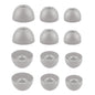 Aginkgo Replacement Ear Tips for Beats Fit Pro, Beats Studio Buds+, Beats Studio Buds, Beats Solo Buds Silicone Earbuds Washable Noise Isolation, Fit in The Charging Case, 6 Pairs S/M/L (Black)