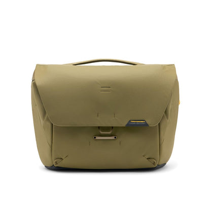 Peak Design Everyday Messenger 13L, Kelp, Weatherproof Camera and Work Bag with Laptop Sleeve, Expandable, MagLatch Closure, FlexFold Dividers, Fits 13" Laptop, Messenger Bag for Men and Women