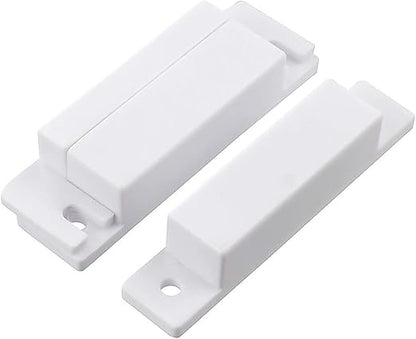MC-31 Surface Mount Wired NC Door Contact Sensor Alarm Magnetic Reed Switch White 10pcs