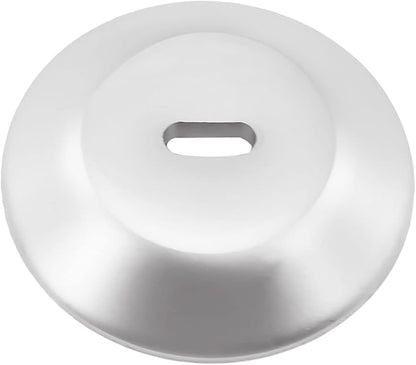 Security Lock Plate Self-Adhesive Plate with Lock Slot for Cables to Lock Down Laptops, Mac Book, Tablets, iPad, or Other Computer (Silver)